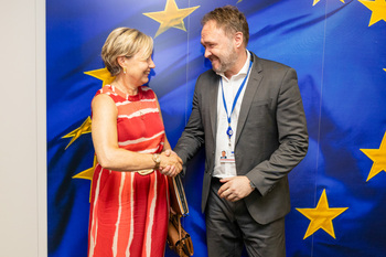 Cécile Neven et Dan Jørgensen