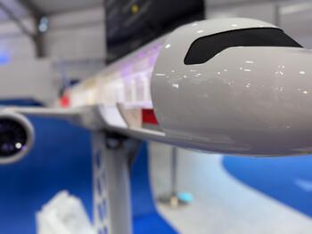 Prototype d'un avion Airbus. 