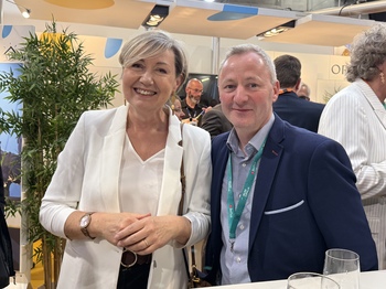 Cécile Neven et Philippe Duvivier de la Fuega. 